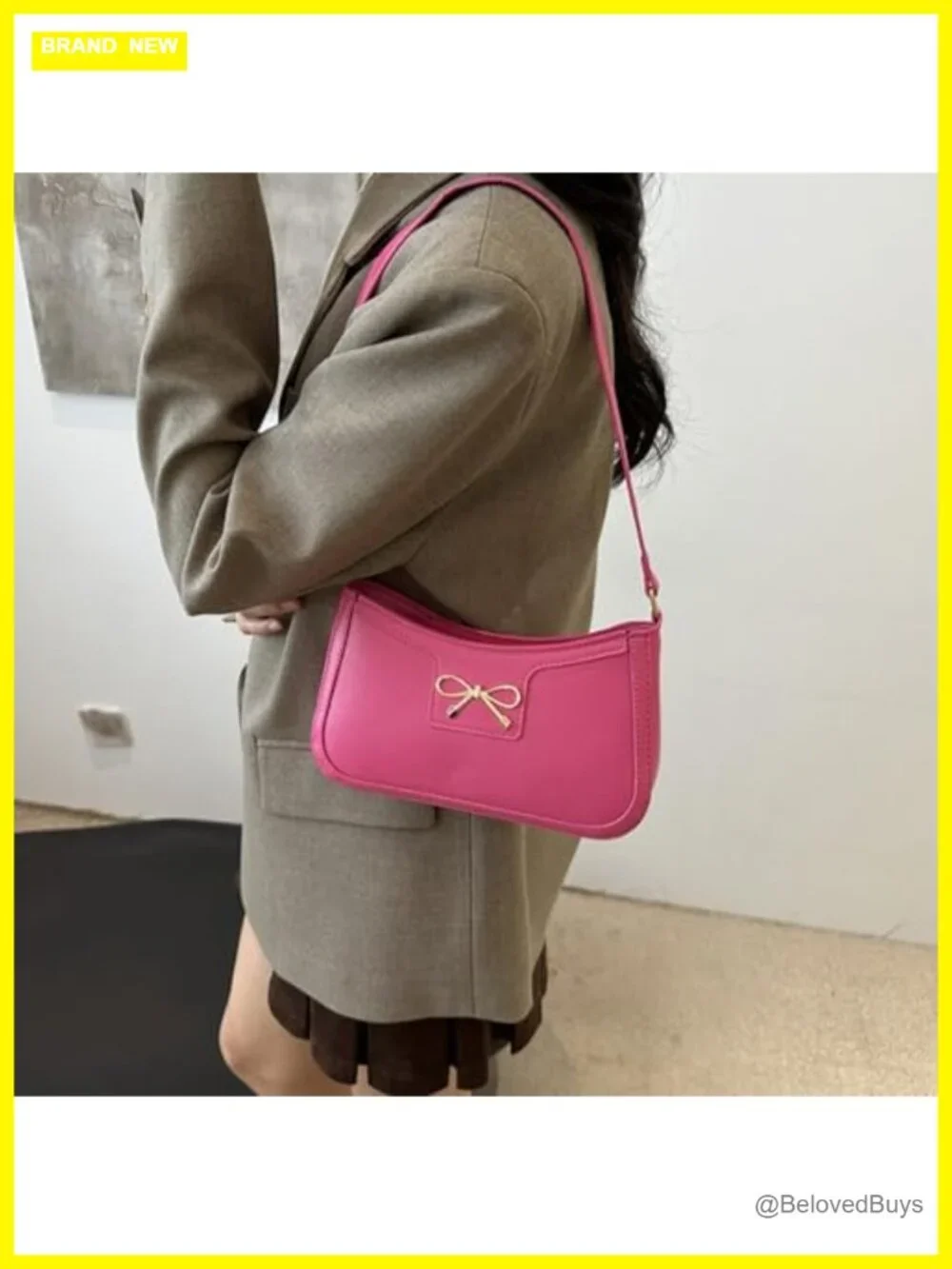Women's Shoulder Tote Bag with Chain Strap Y2K Travel Purse